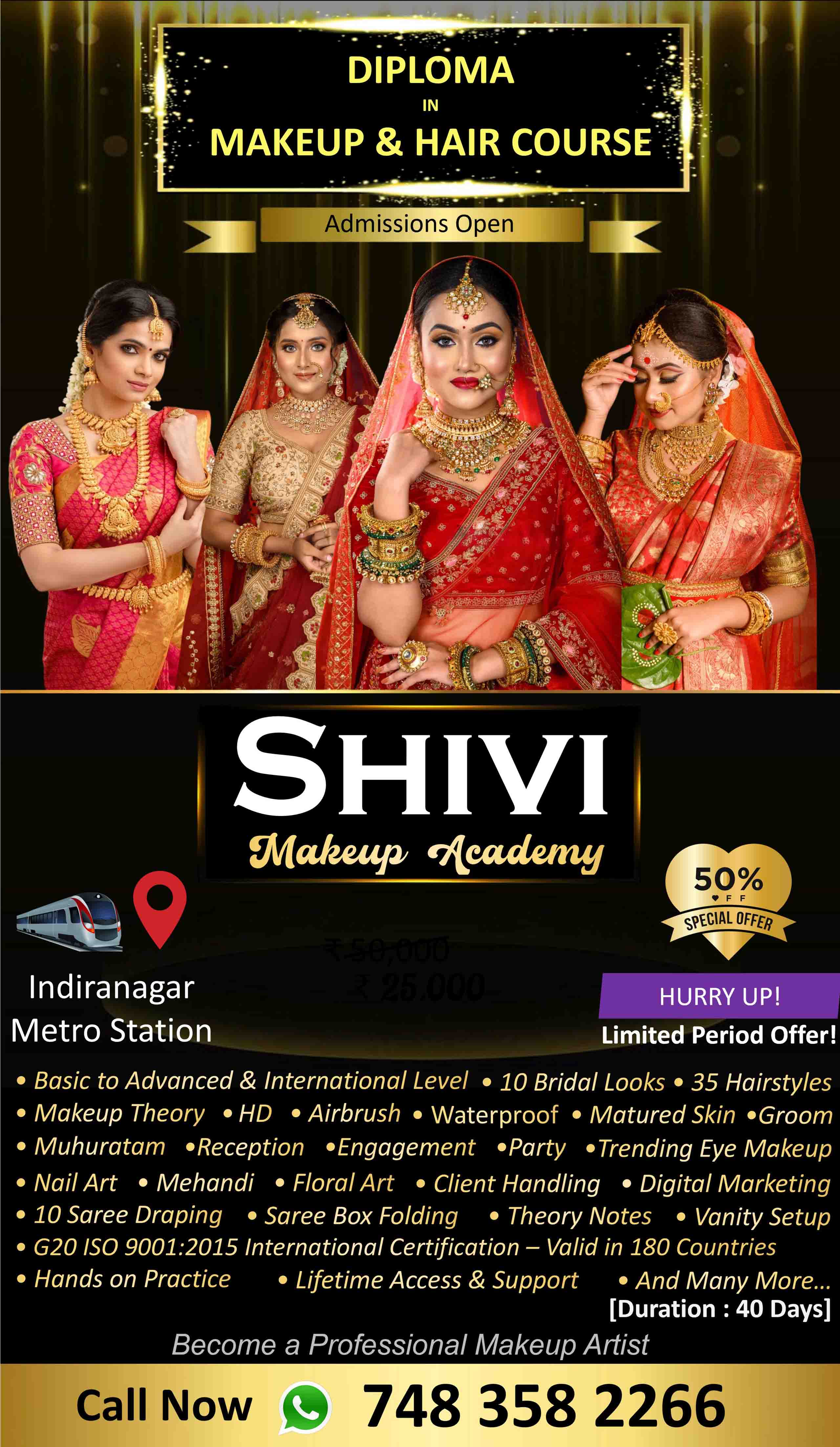 Professional Makeup Artist Course Details